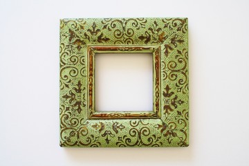 アンティークの額