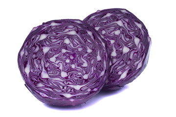 Fototapeta premium sliced red cabbage