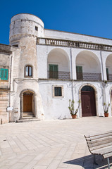 Naklejka premium Amati palace. Cisternino. Puglia. Italy.