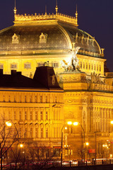 prague, national theater