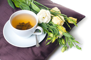 cup of green tea