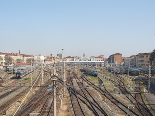 Fototapeta na wymiar Porta Nuova station, Turin
