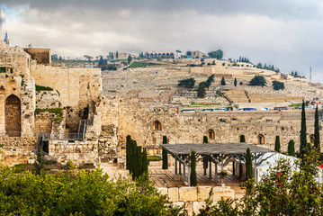 Mount of Olives in the Jerusalem - obrazy, fototapety, plakaty