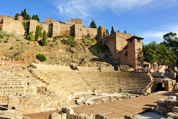 Alcazaba y teatro romano, Málaga
