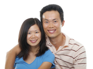 Asian couple