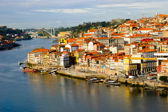 Ribeira, Old part of Porto, Portugal