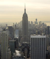 Manhattan skyscrapers, NY