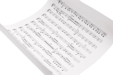 Fototapeta premium Music Score