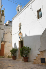 Fototapeta premium Church of St. Lucia. Cisternino. Puglia. Italy.
