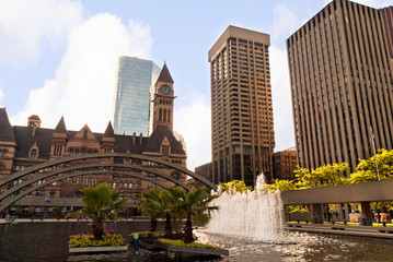 Cityscape in Toronto Canada © quasarphotos