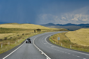 National freeway, state New South Wales. Australia. - 40253447
