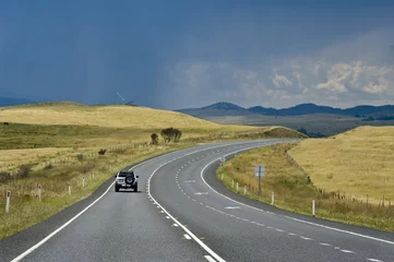 Deurstickers National freeway, state New South Wales. Australia. © peterz