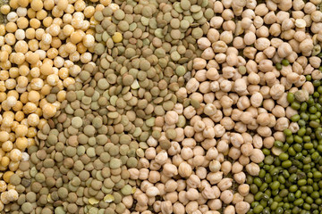 Podded plants, background