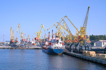 Cargo Ship at Ship-yards