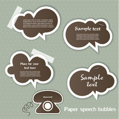 Speech bubbles