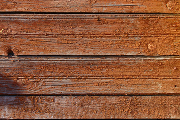 Old wooden wall