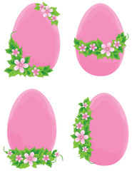 Easter eggs, vector