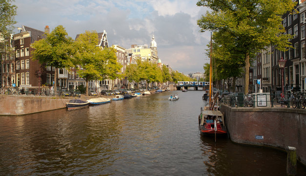 Amsterdam Canal Scense