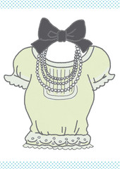 おばあちゃんに貰った素敵なブラウス