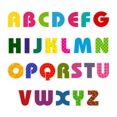 Colorful Alphabet
