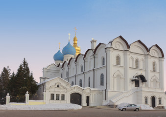 Cathedral Of The Annunciation in the Kazan Kremlin. Tatarstan, R