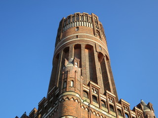 Fototapeta na wymiar Alter Wasserturm in üneburg