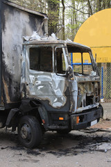 LKW- Brand