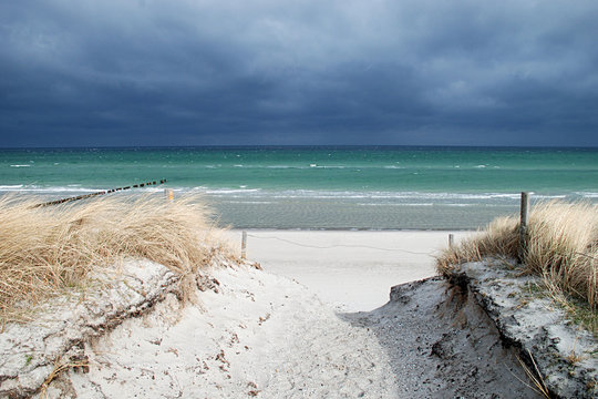D&uuml;nengang zur Ostsee