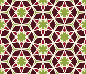 Seamless colorful retro pattern