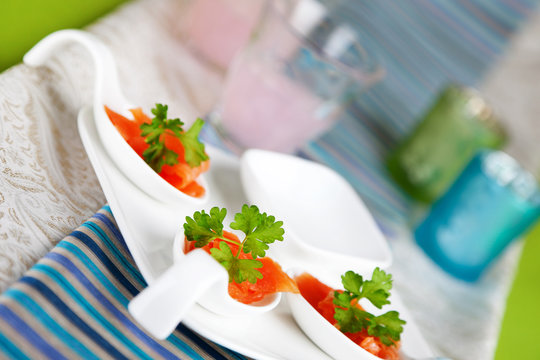 salmon bouche