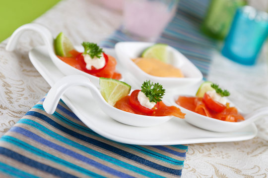 salmon bouche