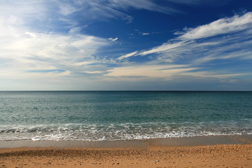 Fototapeta na wymiar Beautiful sea beach