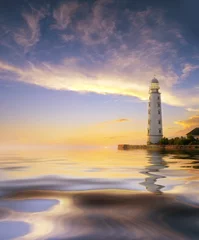 Foto auf Alu-Dibond lighthouse © tycoon101