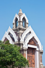 Fototapeta premium temple with blue sky