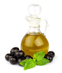 olive oil  and fresh basil