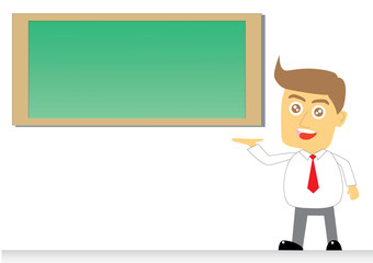 Man and Board Horizontal