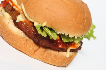 delicious beef burger