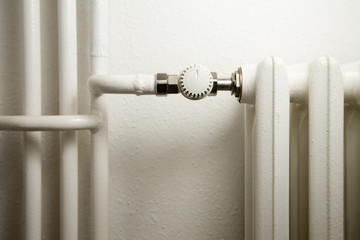 Thermostat an Heizung
