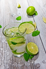 Fresh mojito drink