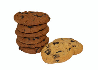 shortbread cookies with chocolate chip