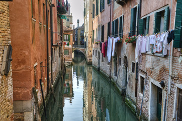 Obraz na płótnie Canvas Canal, Venice Italy