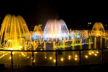 Night view in Moscow