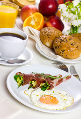 Breakfast.