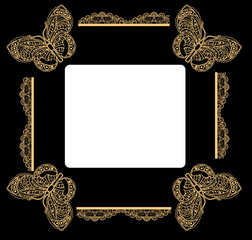 Lacy butterfly