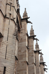 Fototapeta na wymiar szczegół Saint Chapelle w Paryżu, Francja