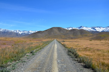 piste de la Molesworth station nouvelle Zelande