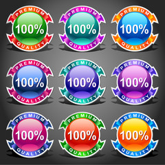 Obraz premium Labels