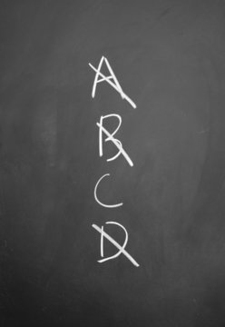 blackboard sign 