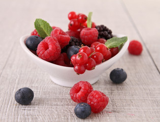assortment of berries