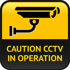 CCTV symbol, pictogram security camera